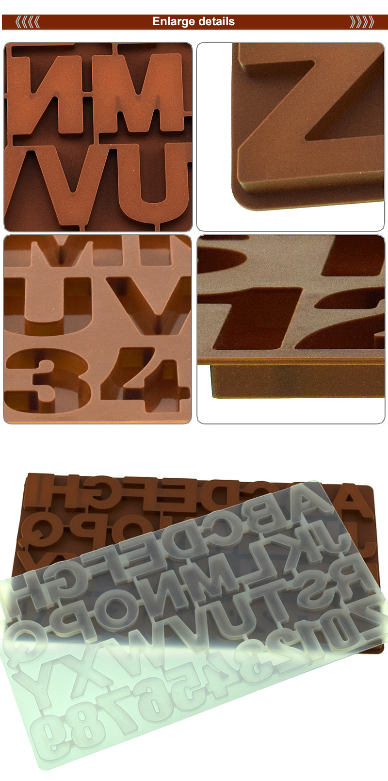 OEM ODＭ Silicone Letter Mold