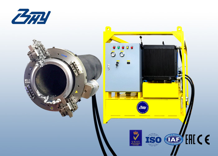DN600 Pipe Beveling machine , Pipe Cutter, Hydraulic driven, Star Wheel System