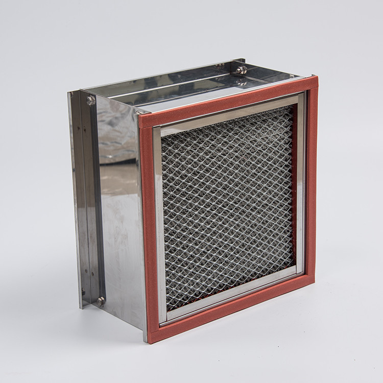 Clean Room High Temperature Air Filter Ventilate System Use With Aluminum Pleated