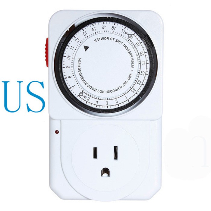 24 Hour Daily Programmable Mechanical Timer