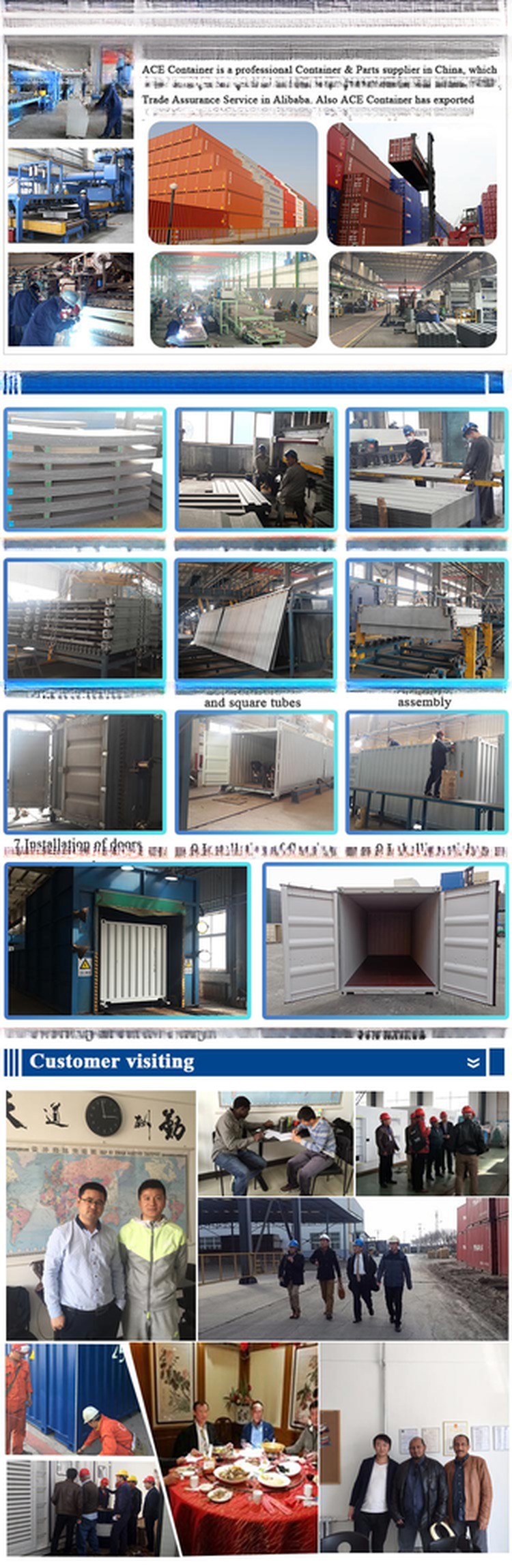 Customized Container Chassis 2 Axle Skeleton Semi Trailer for 20ft Shipping Container Transportation