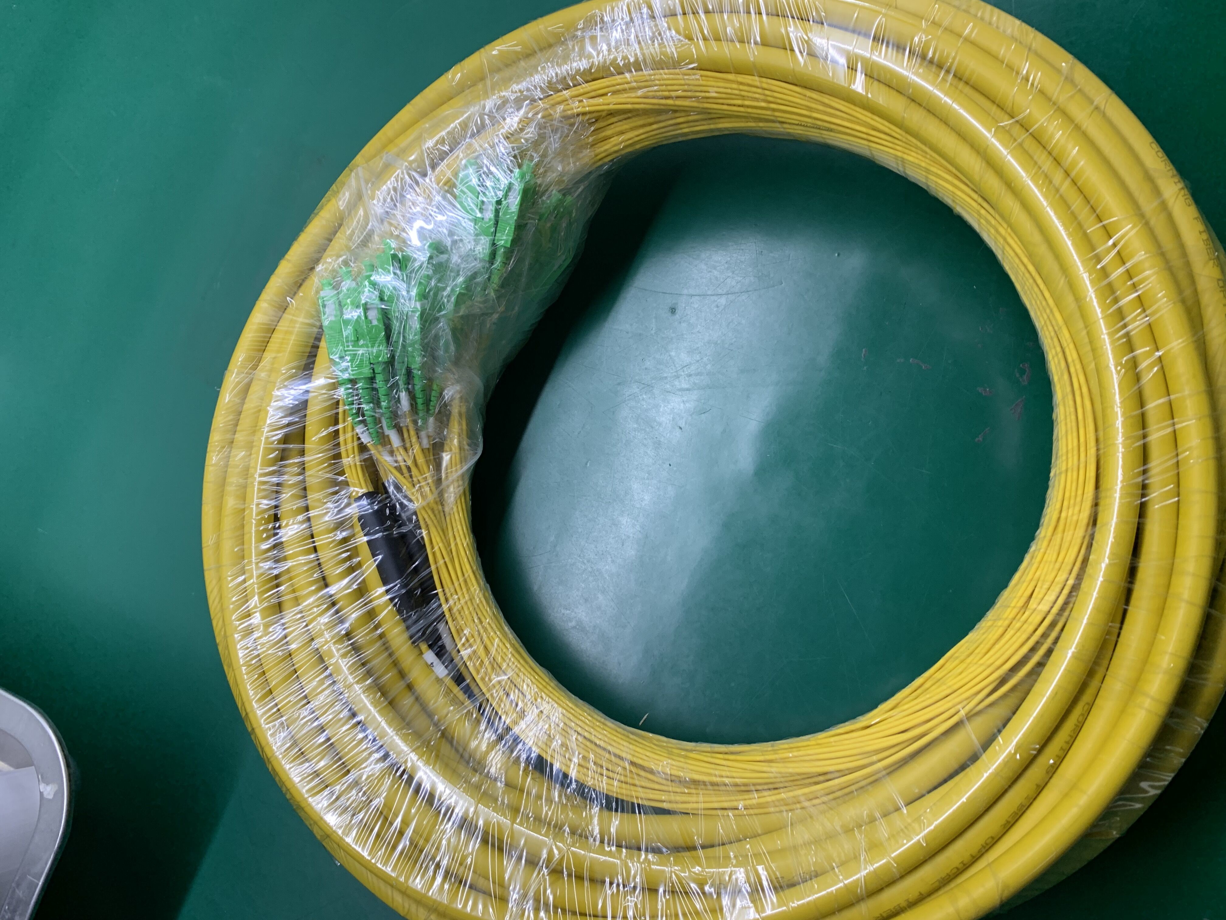 YELLOW 2.0mm SM G652D LSZH Optical Fiber Pigtail