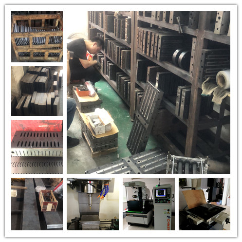 Plastic Mould Components Plastic Moulding Dies Used In Polyamide Thermal Break Bar Extrusion Machine