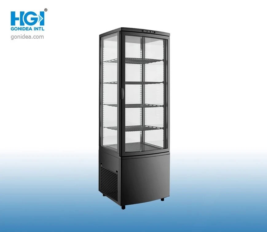 288L Vertical Beverage Upright Showcase Cooler Floor Standing