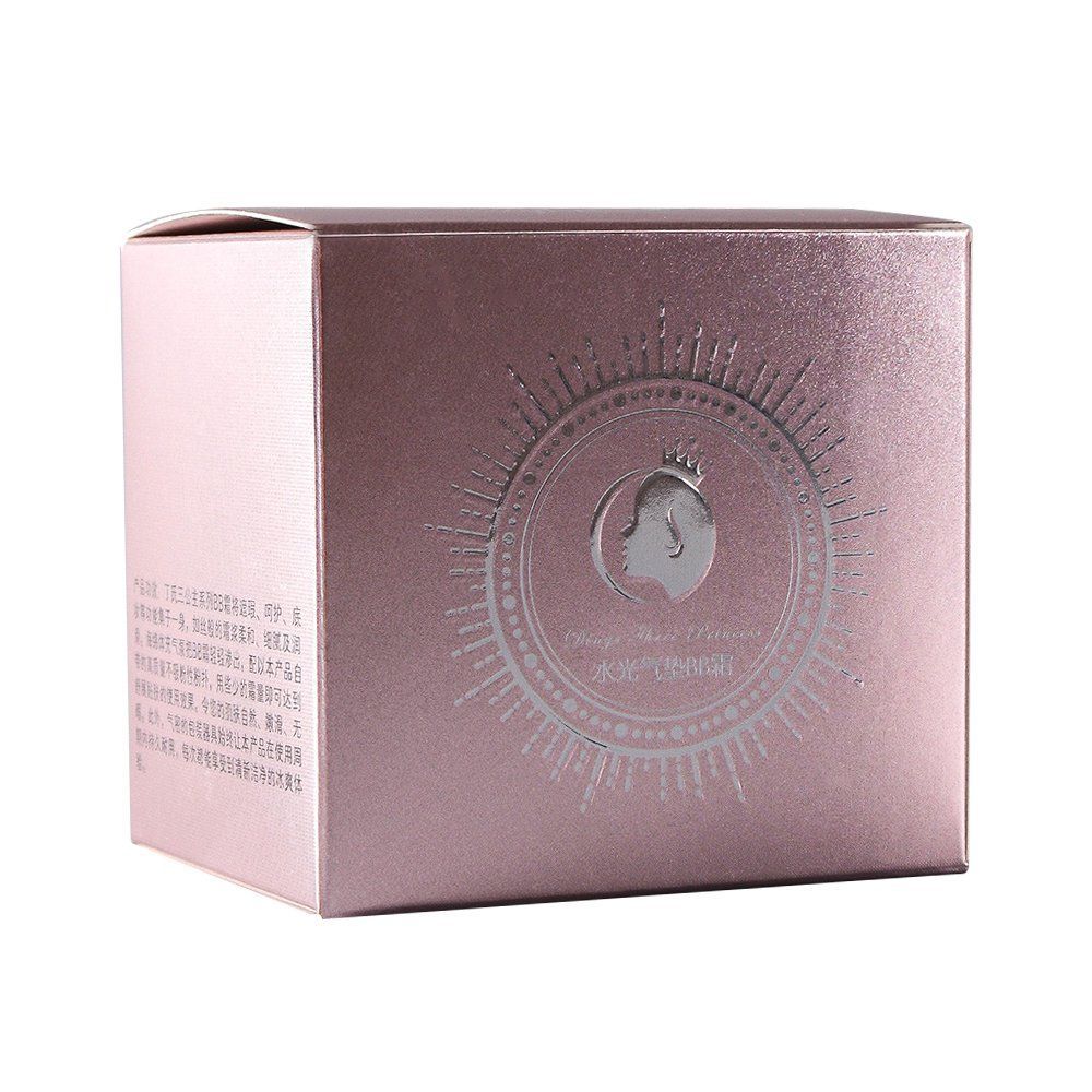 Customized Shaped White Cardboard Paper Packaging Cosmetic Gift Box