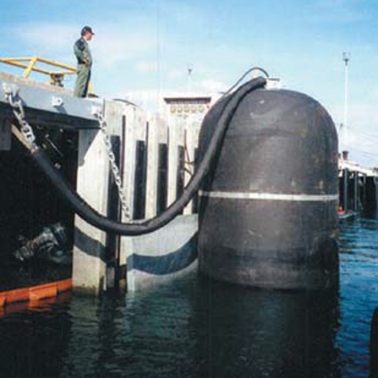 Pure Rubber Submarine Rubber Fender For Port Protection High Pressure Mooring Bumper
