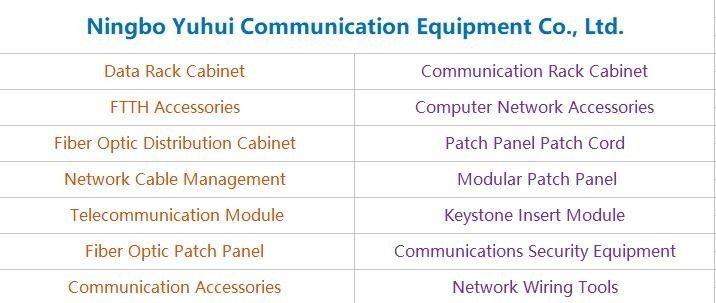 Fiber Optic Patch Panel for FTTH and FTTC project with good price YH19