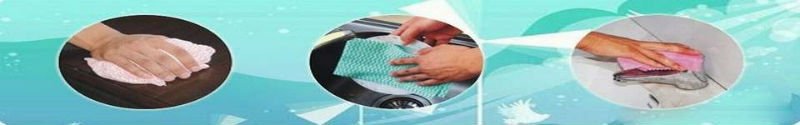 Kitchen Towel, Spunlace Nonwoven Wiping Cloth
