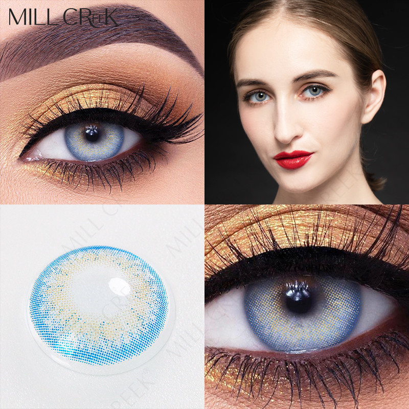 ODM Realistic Annual Cosmetic Natural Color Contact Lens Non Presciption BL30