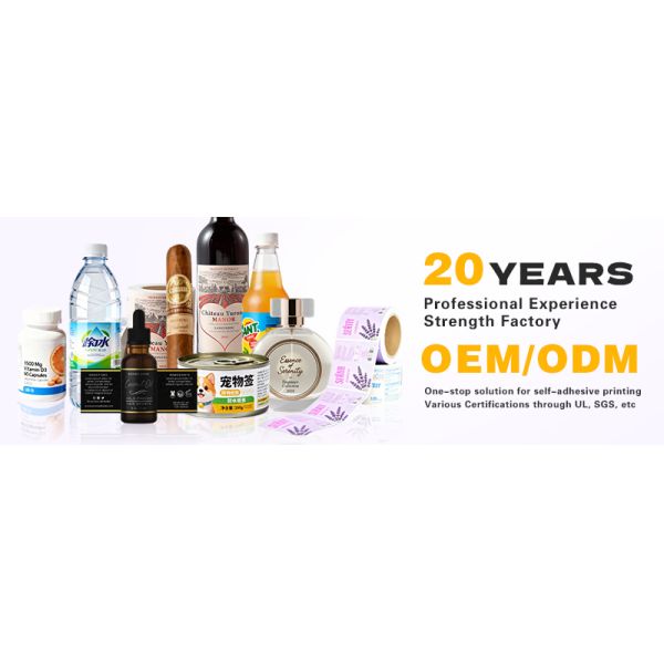 Custom Waterproof Vinyl Sticker for 3ml 5ml 10ml Research Vial Labels for Laboratory Glass Bottle
