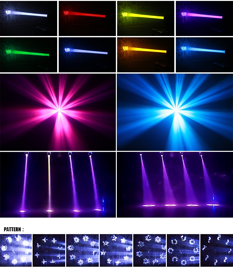 RGBWA 5in1 LED Flood PAR Light IP44 Waterproof 180W For Stage And Event Lighting