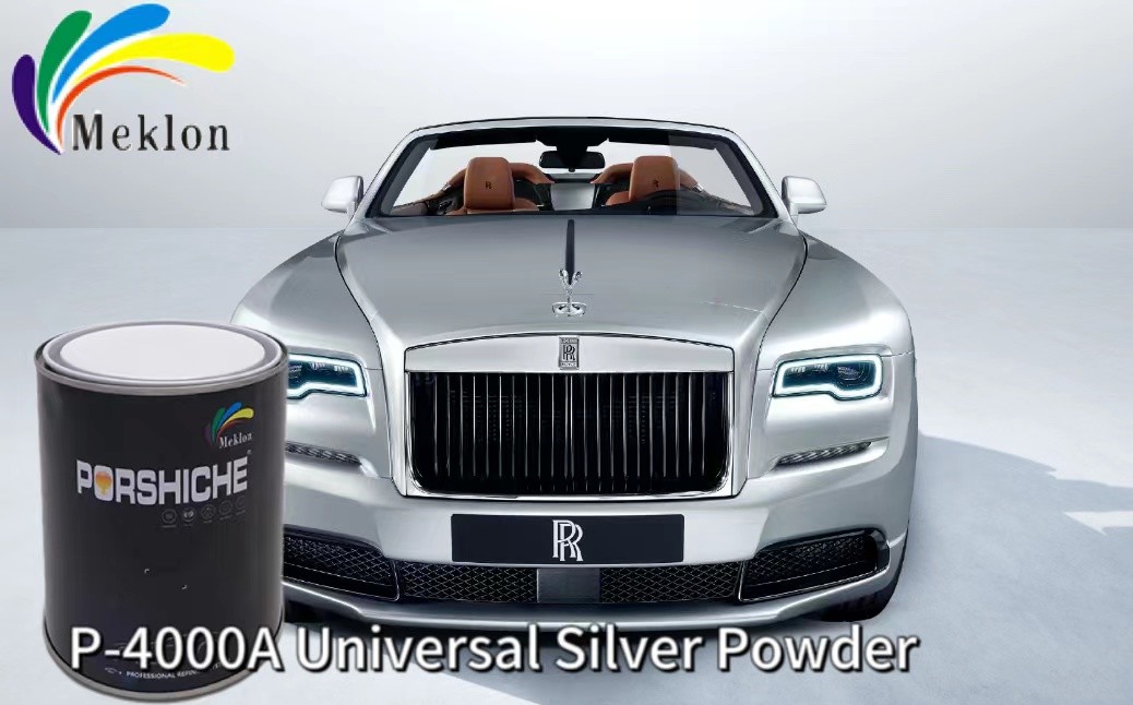 Stable Diamond Metallic Silver Car Paint Multipurpose Waterproof