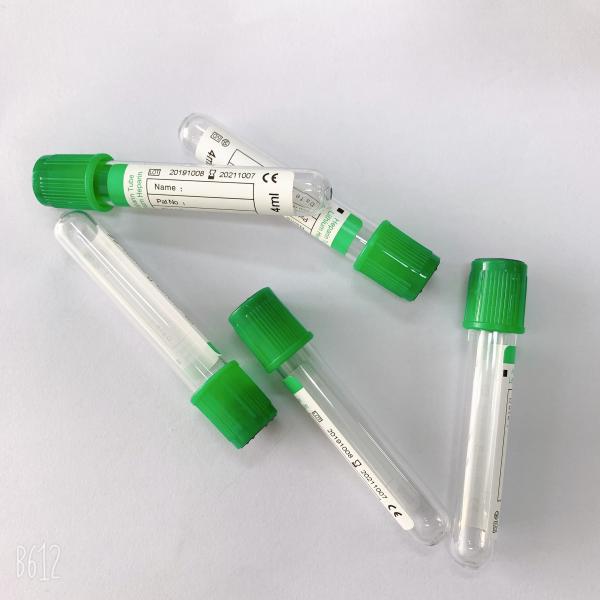 Quality 3ml Medical Sodium 	Lithium Heparin Tube Sodium Citrate Blood Tube for sale