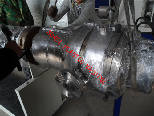 SJZ Conical Twin Screw Extrusion Machine / Pvc Pipe Extrusion Line