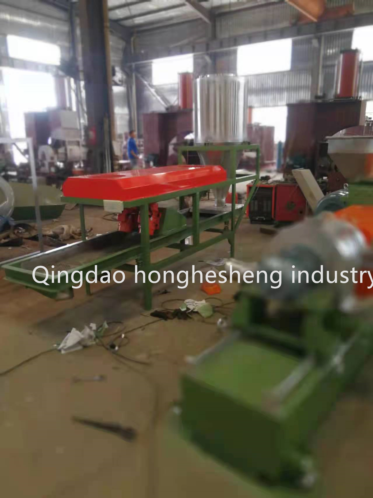 High Output Plastic EVA Granule Production Line 600-650kg/H