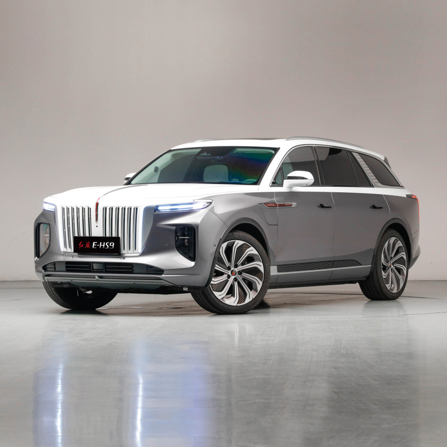 Max Speed 200 Km/h 4 6 7 Seater Electric Car with Durable Lithium Battery and Left Steering Hongqi E-hs9