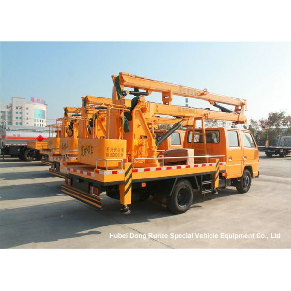 JMC 14-16m 4x2 Double Cabin Aerial Platform Truck For High Operation Working