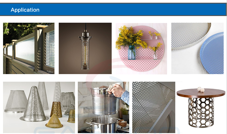 Stainless Steel  Aluminum Honeycomb Perforated Metal Mesh Sheet Panel