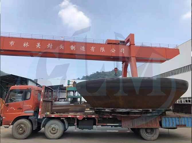 SA516gr70 SA240 304 Pressure Vessel Dished Head Stainless Steel Dished Ends
