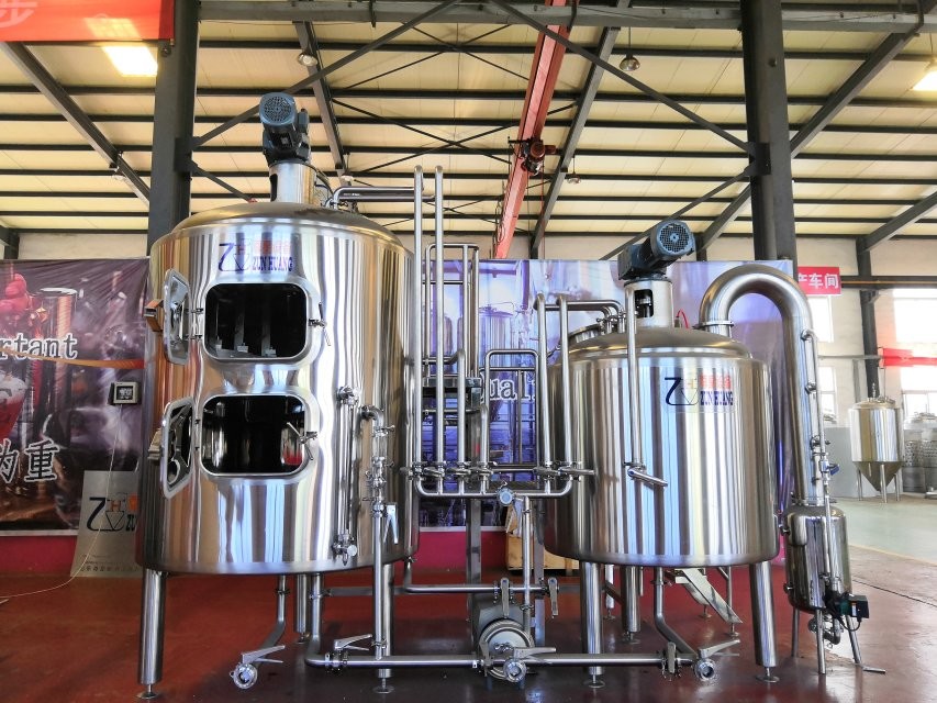 Electric Brewhouse Craft Beer Equipment Micro Brewery System Turnkey Type