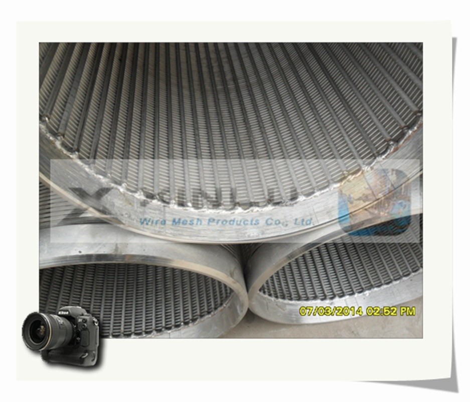 Anti Corrosion Water Well Screen Pipe Groundwater Stainless Steel Screen Tube