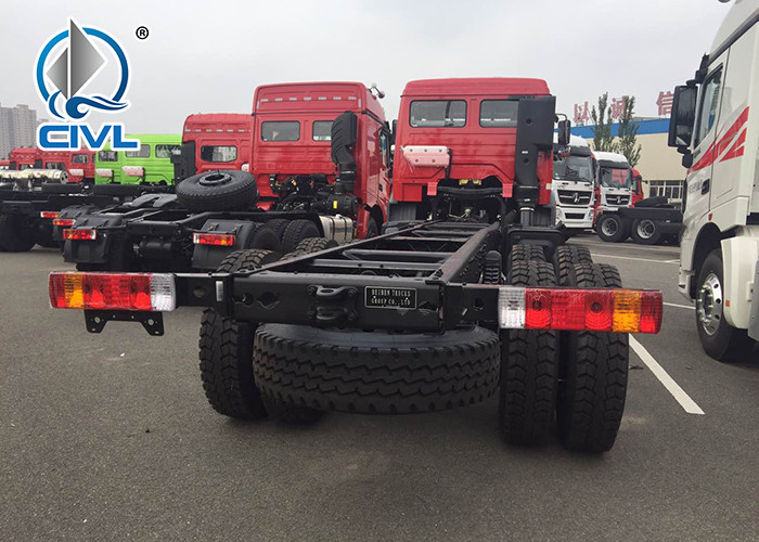 New Beiben 6x6 6x4 Cargo Truck Chasssis With Good Quality And Price red color 380hp model 2638 2642