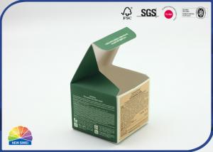 China Loose Powder Packing Folding Carton Box With Dull Polish Paper OEM ODM Available on sale