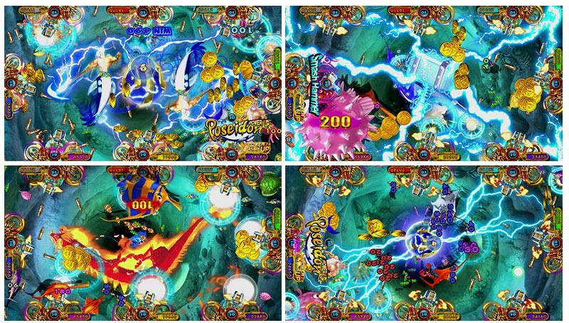 Oceanking3 Fish Game Motherboard Poseidon'S Realm Vga Dvi Hdmi