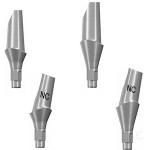 ITI Straumann Bone Level® Titanium Angled Abutment NC 3.3mm/ RC 4.1mm -- 15°/25° Degree