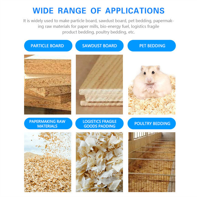 Wood Shaving Chips China Sawdust Shavings Press Baler Machine For Pet Bed