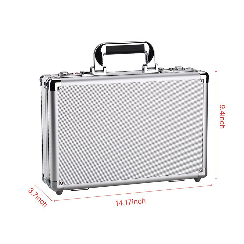 Aluminum Medium Hard Side Case with Pre-Scored Foam