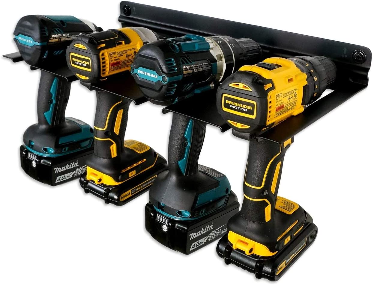Functional Power Tool Organizer Storage Holders Racks with Customized Instruction