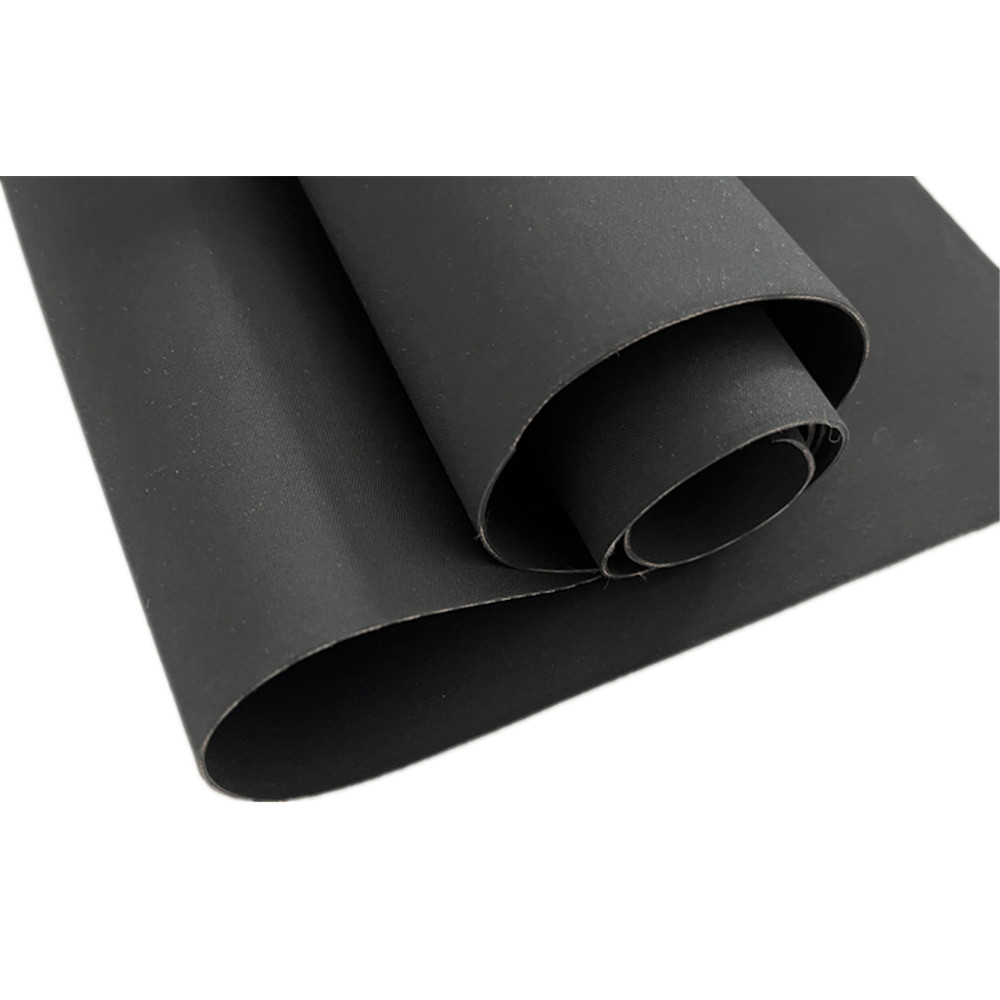 Wholesale 1 layer 2 ply canvas reinforced rubber strip sheet with fiberglass polyester cotton cloth