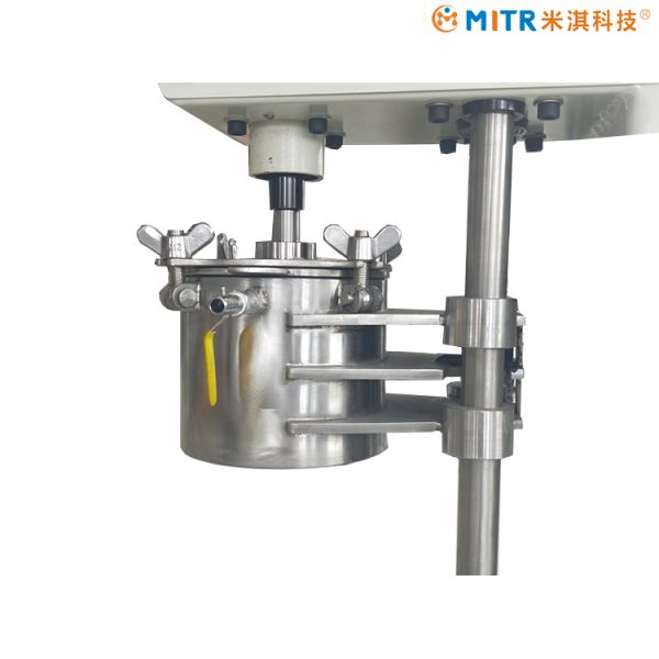 2L Capacity Stirred Ball Mill PLC Control With Agitator For Grinding & Mixing Simultaneously