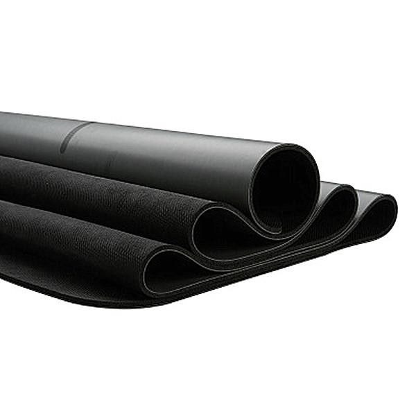 5mm Pu Rubber Yoga Mat Customized Posture Line Natural Rubber Anti Slip and Sweat Absorbing Yoga Mat Tuhao Fitness Yoga