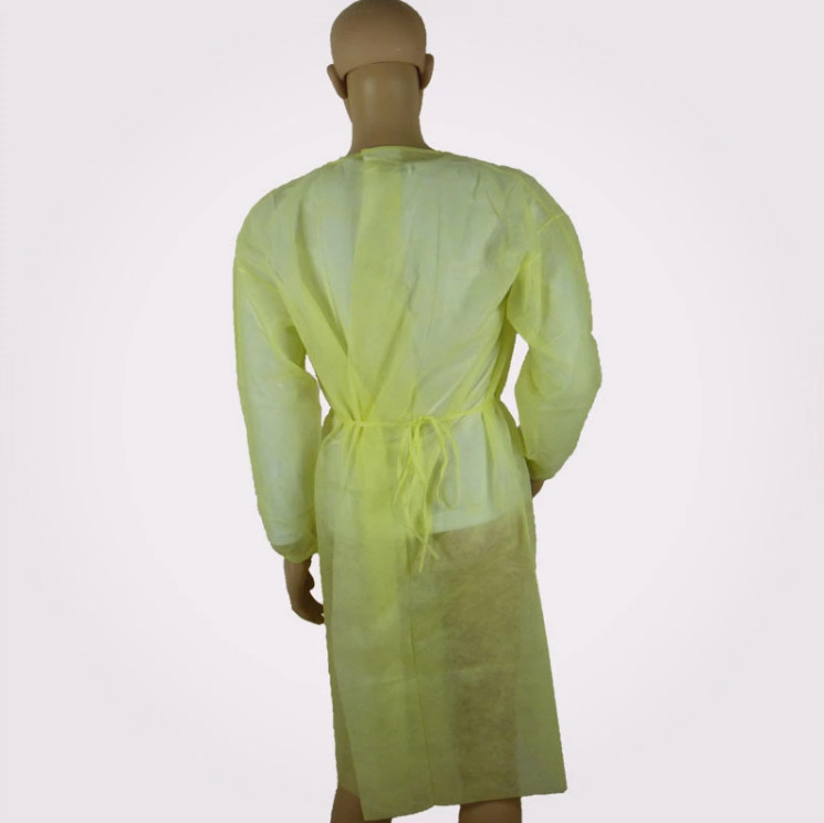 Blue Light Breathable Sms Disposable Hospital Gowns