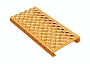 Buy cheap Drainage Channel Perforated O Hole Grip Strut Grating product