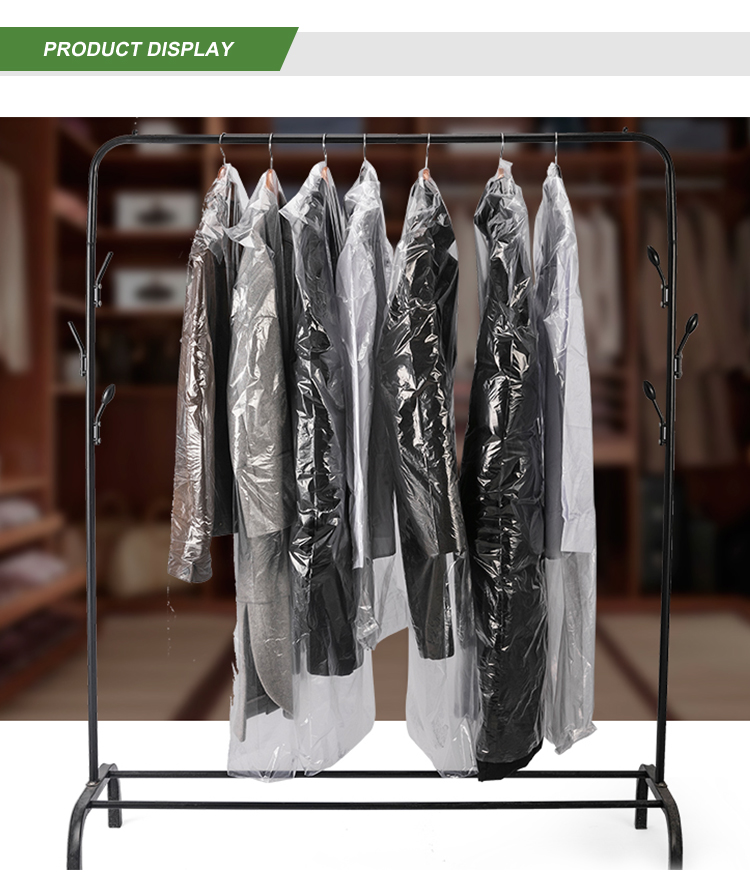 Dry Cleaning Plastic Bags for Protective Clothing Storage Dustproof and Waterproof