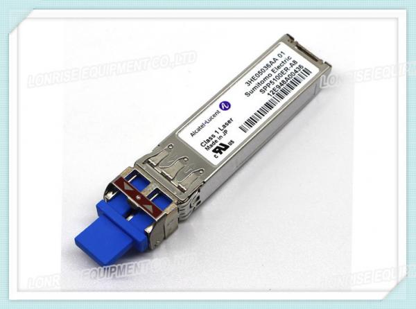 Quality Alcatel 3HE05036AA Ethernet Optical Transceiver Module SFP+ 10GE ER-LC 1550 nm 40km for sale