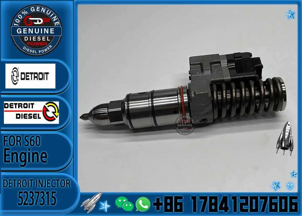 Common Rail Fuel Injector R-5235575 R-5235580 R-5237473 R-5237315 R-5234775 R-5234915 R-5234920 for Detroit S60 series