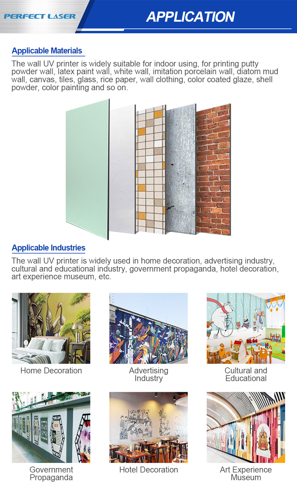 Vertical Type Direct to Wall UV Printer Machine Price for Ceramic Tile / Wooden Board / Glass Painting