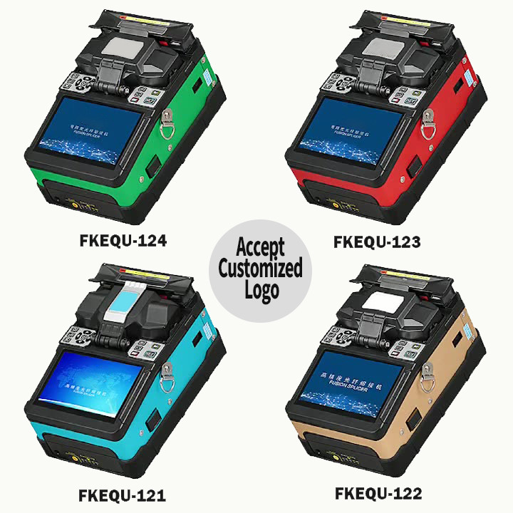 FTTH 7S Welding Fiber Optic Splicing Machine , FONGKO Optical Fiber Fusion Splicer