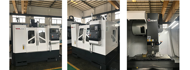 Heavy Duty Belt Connection CNC Vertical Milling Center 600KG Max Load Universal