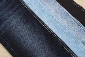China Middle Weight 9.5Oz Colored Denim Fabric Cotton Poly Spandex Power Stretch on sale