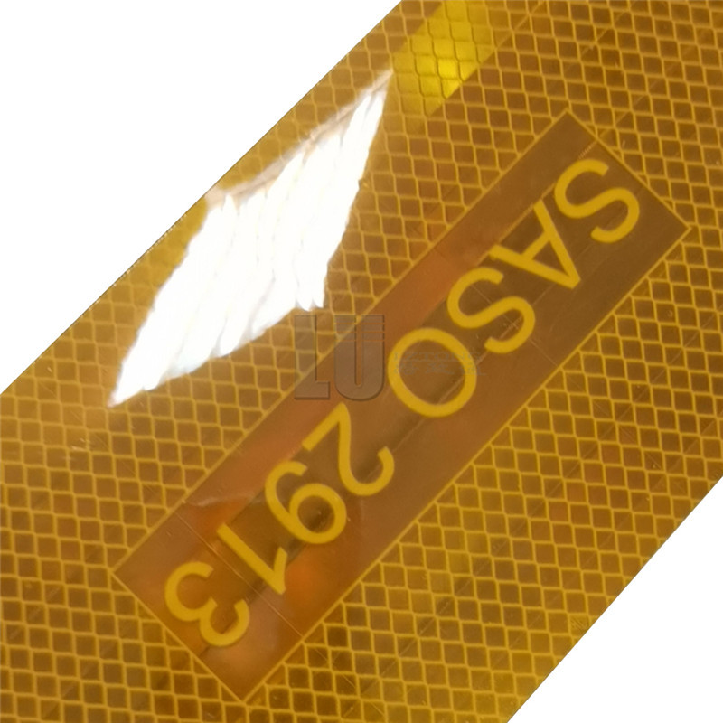 Flexible Reflective Tape White Yellow Red ECE 104r Certificate