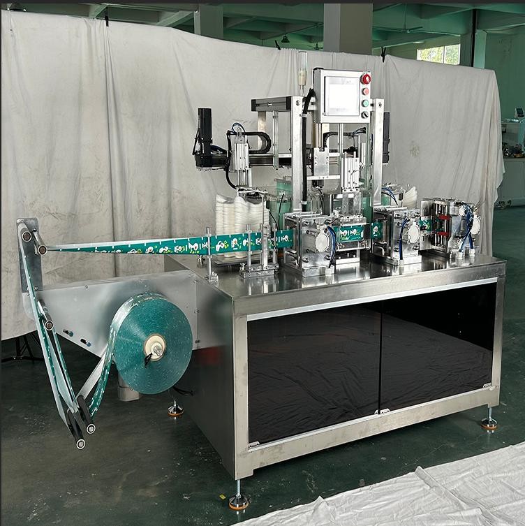 220V 50Hz 3KW 1 Pair PE Glove Automatic Folding Packing Machine High Speed Machinery