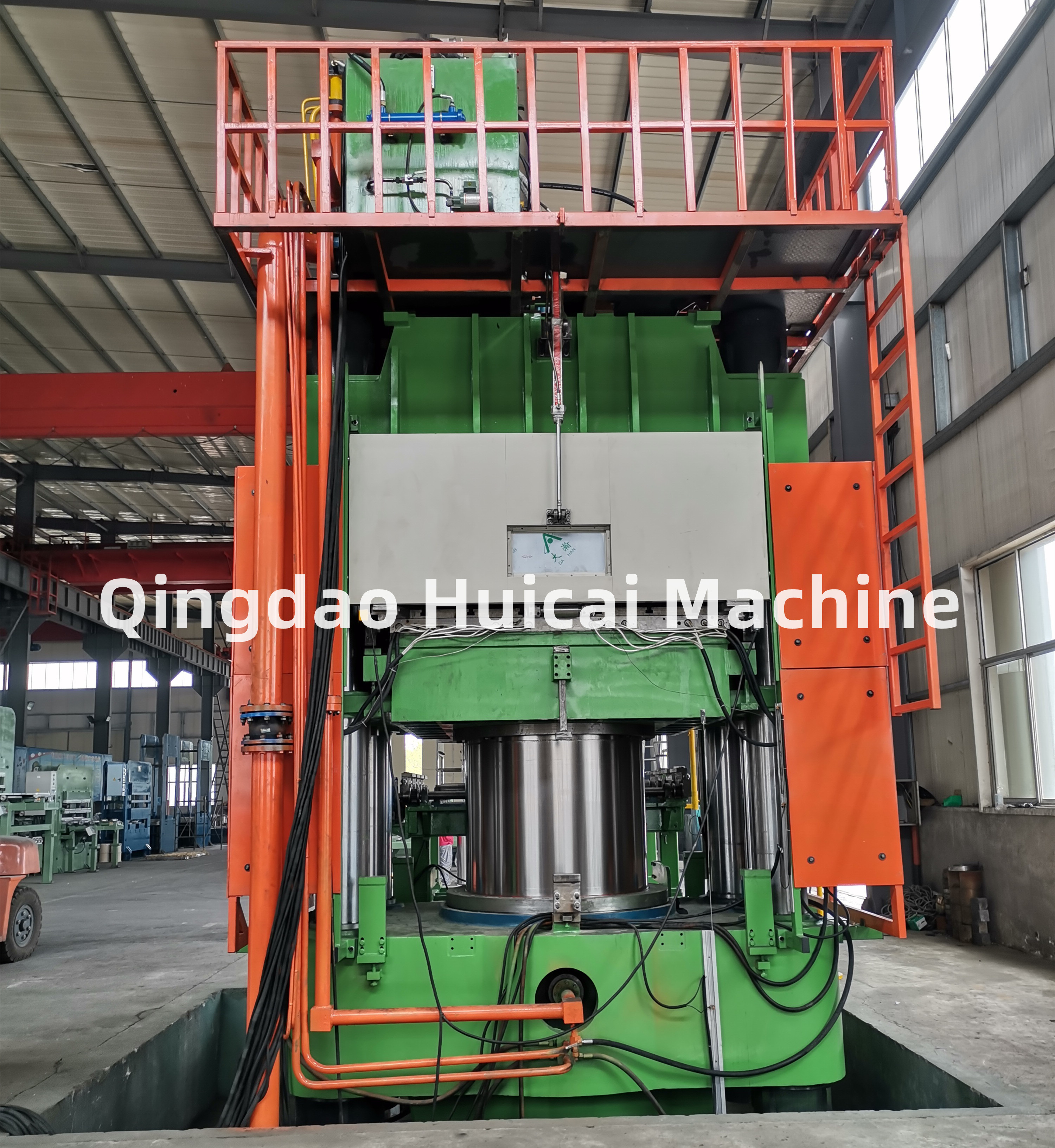 220V/380V Solid Tyre Vulcanizing Press for Heavy Duty Applications Weight KG 21000 KG