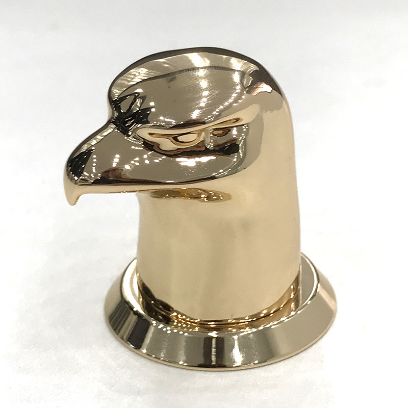 Smooth Zamac Fragrance Cap 42*31*41mm Long-Lasting Finish For Bottle Cap