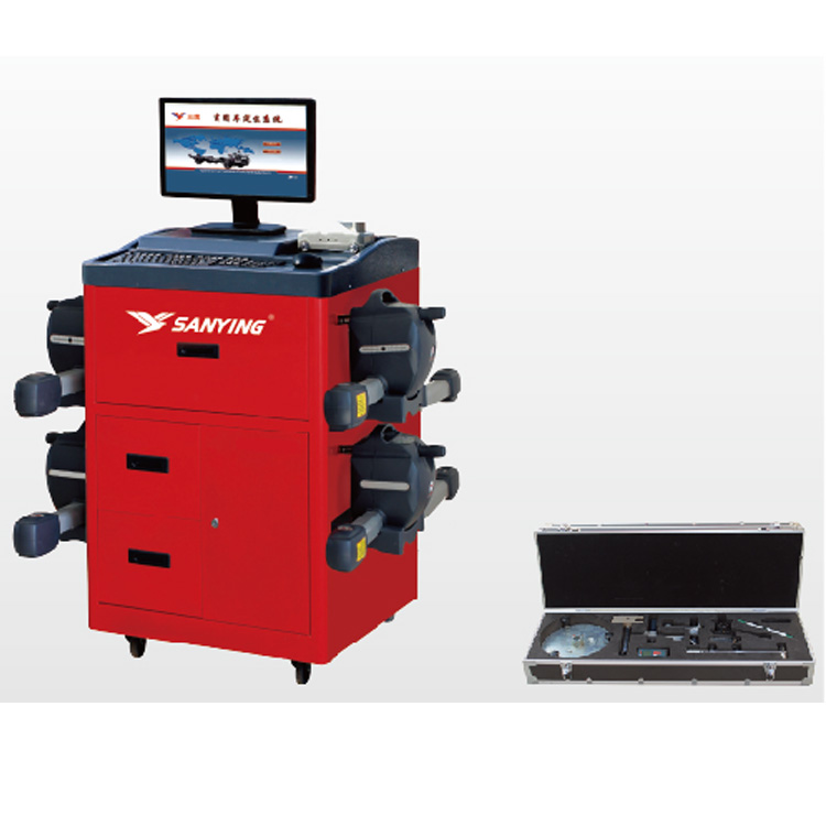 110V Laser Vehicle Alignment Machine For Commercial Vehicles Truck Wheel Aligner