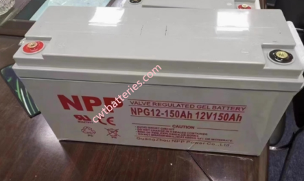 ODM NPG12-150Ah 12V AA Solar Batteries Gel Deep Cycle For UPS Off Grid